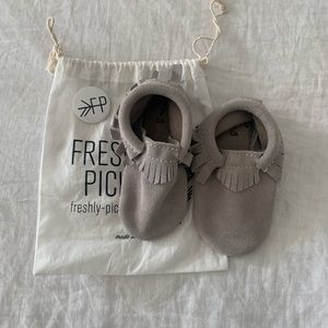 Freshly picked moccasins